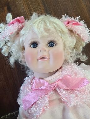 Marie Osmond Polly Poodle Babies a Bloom Doll Girl's Best Friend